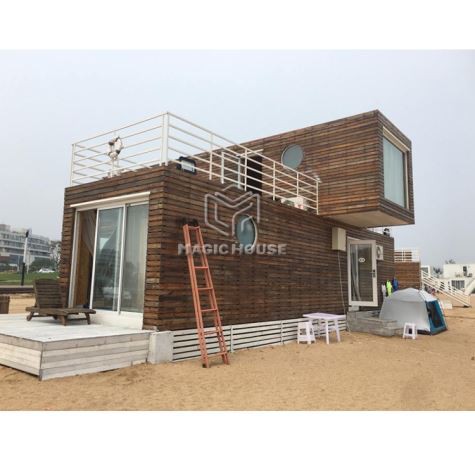 Conteneur d'expédition Maison en bois