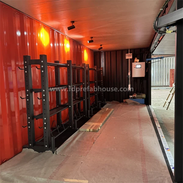 Shipping Container Gym in New Zealand