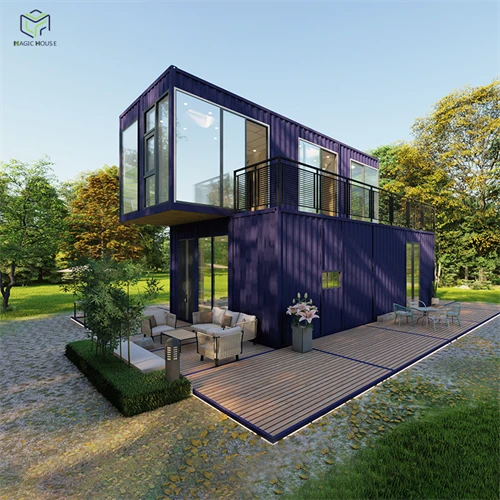 Modular Frames Shipping Containers Conversion House