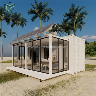 Maison de conteneur d'expédition extensible 20HQ